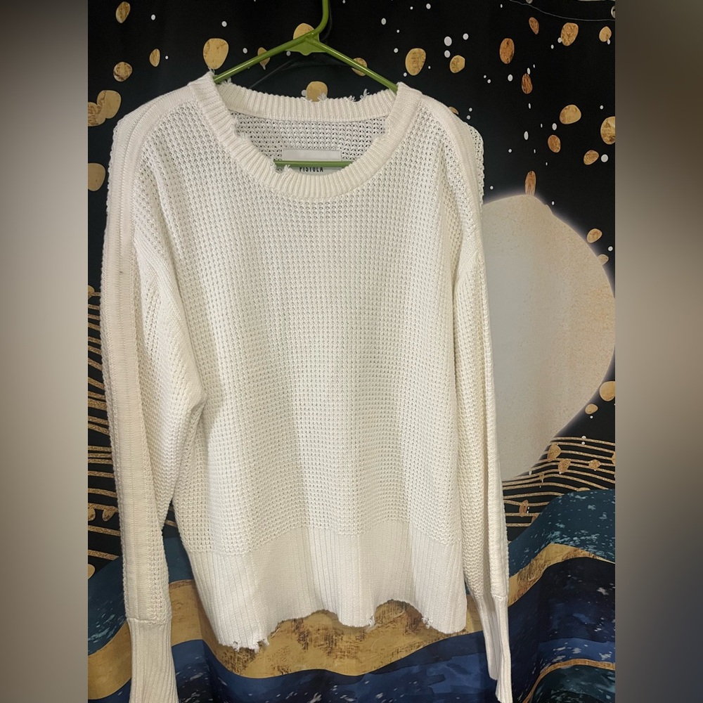 Women's White Sweater